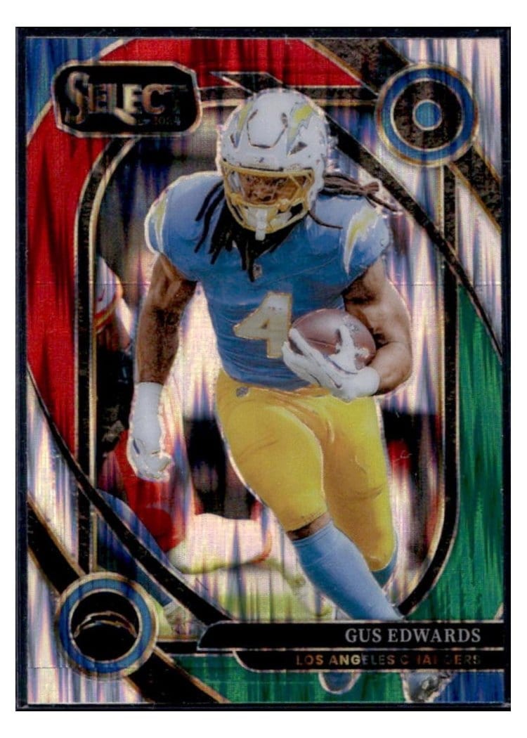 2024 Panini Select Base Set Gus Edwards #258 card