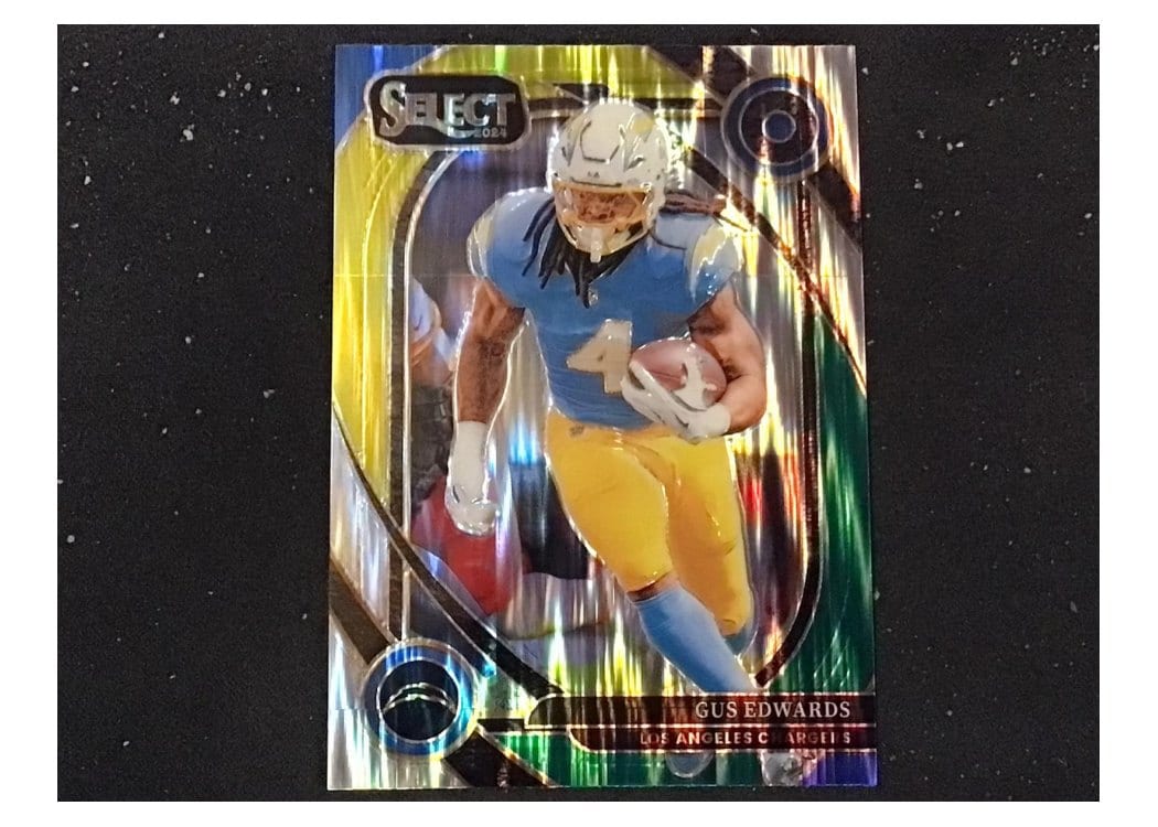 2024 Panini Select Base Set Gus Edwards #258 card