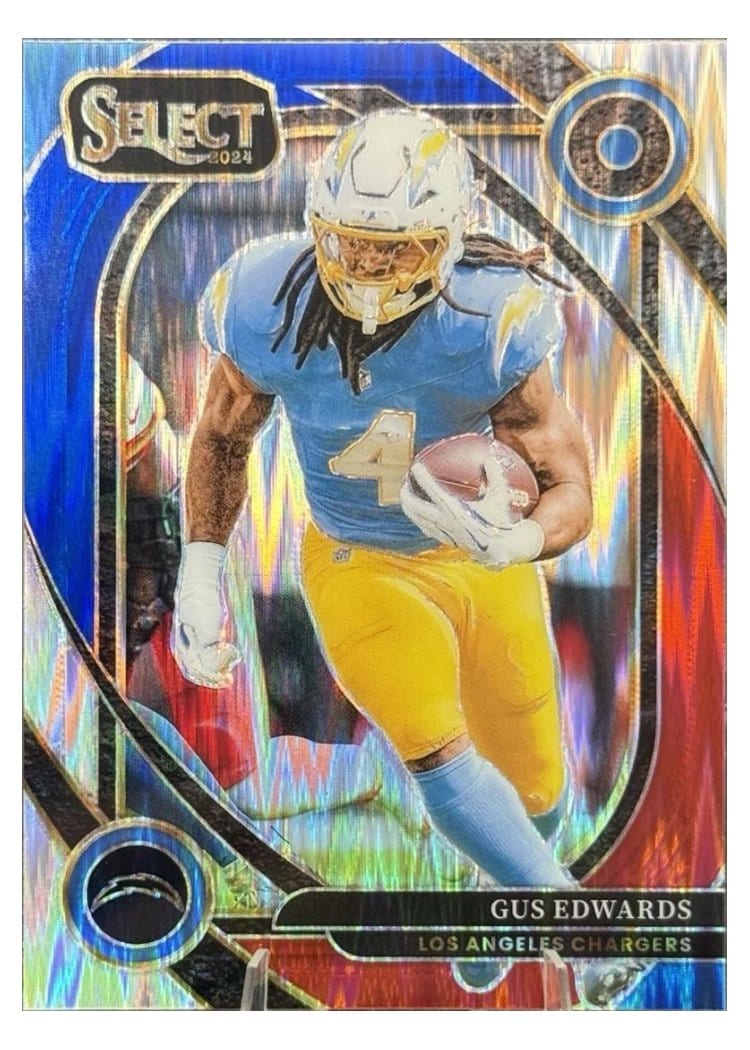 2024 Panini Select Base Set Gus Edwards #258 card