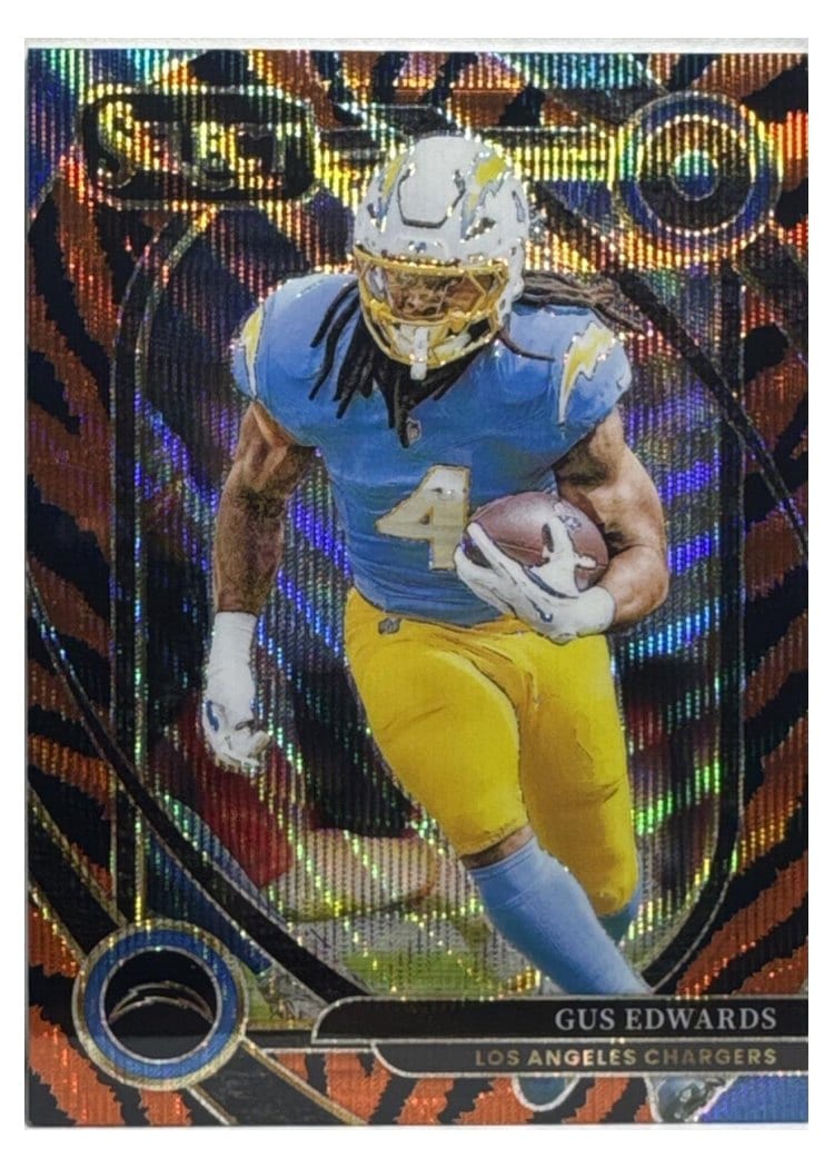 2024 Panini Select Base Set Gus Edwards #258 card