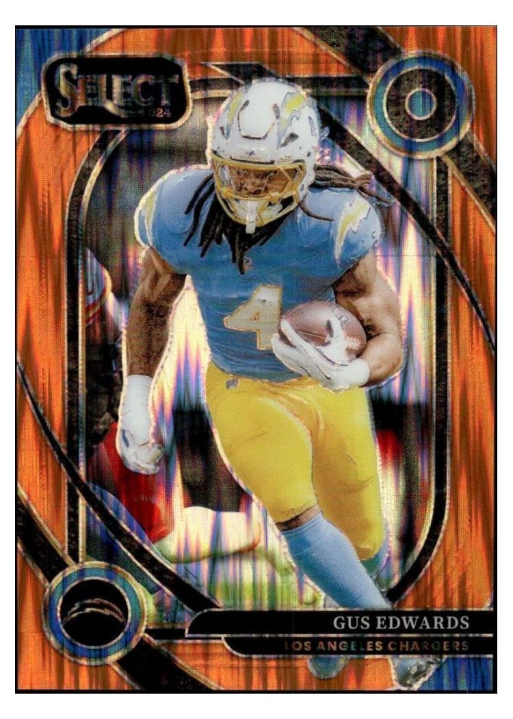 2024 Panini Select Base Set Gus Edwards #258 card