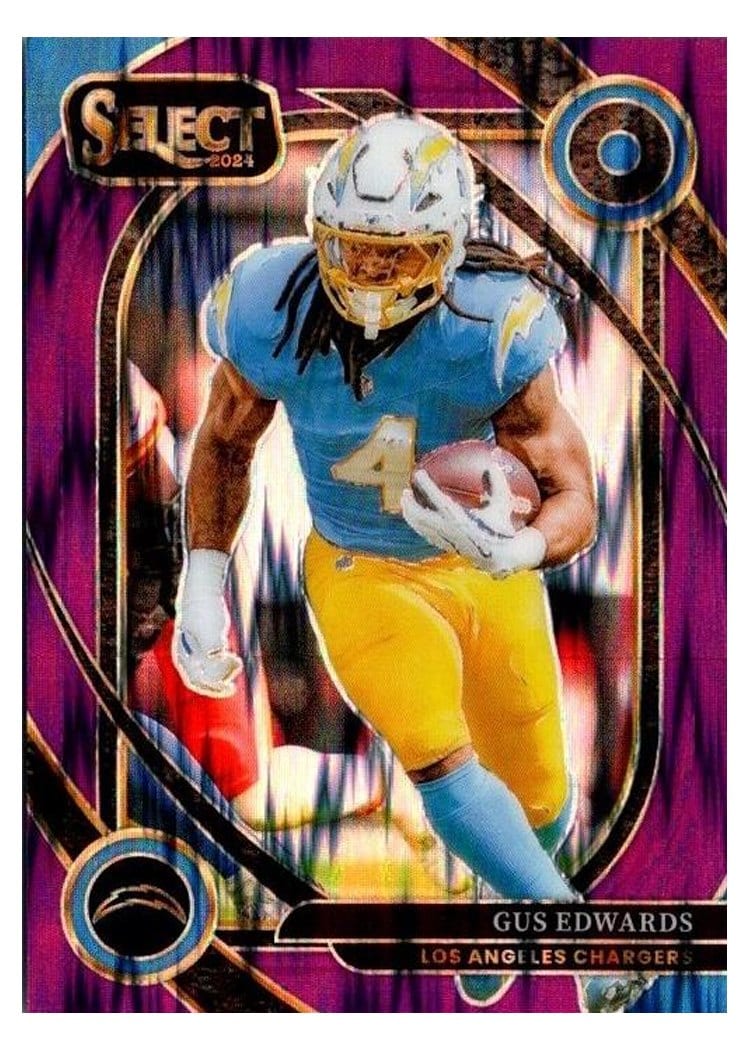 2024 Panini Select Base Set Gus Edwards #258 card
