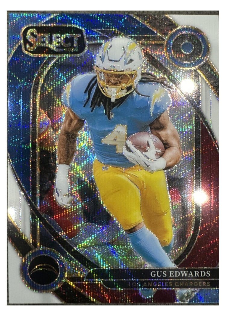 2024 Panini Select Base Set Gus Edwards #258 card