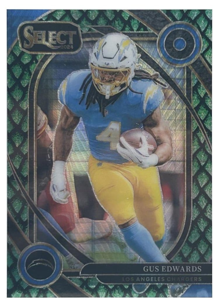 2024 Panini Select Base Set Gus Edwards #258 card