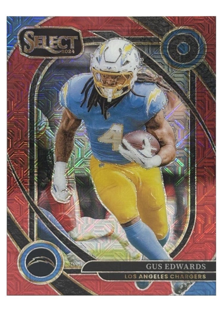 2024 Panini Select Base Set Gus Edwards #258 card