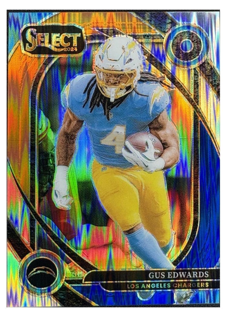 2024 Panini Select Base Set Gus Edwards #258 card