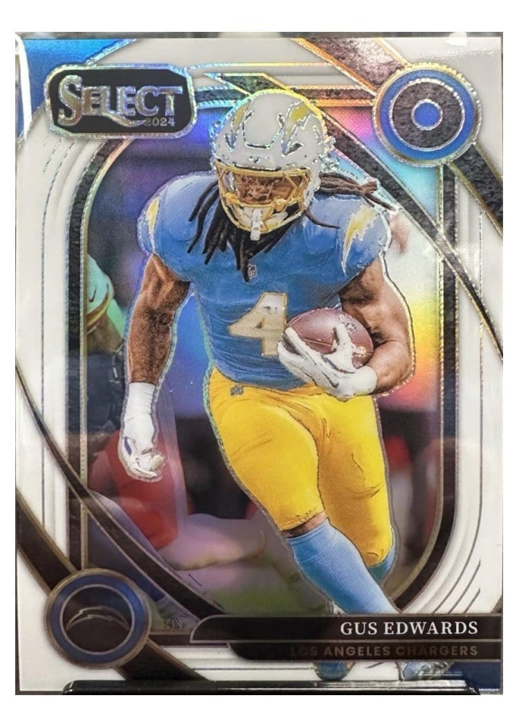 2024 Panini Select Base Set Gus Edwards #258 card