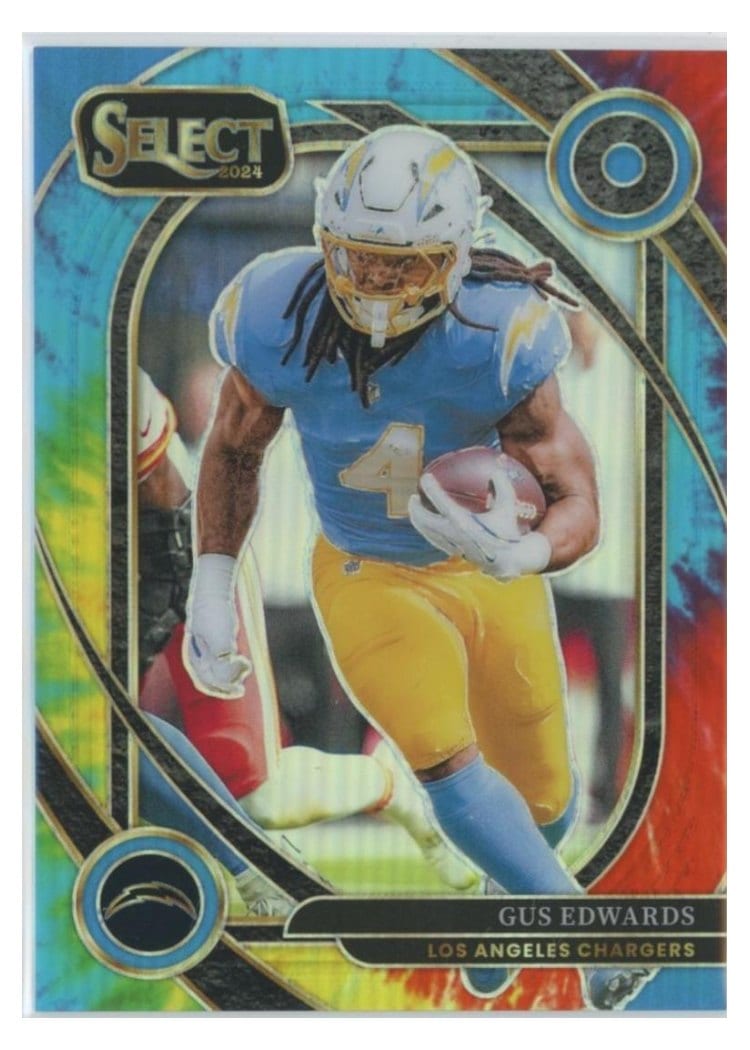 2024 Panini Select Base Set Gus Edwards #258 card