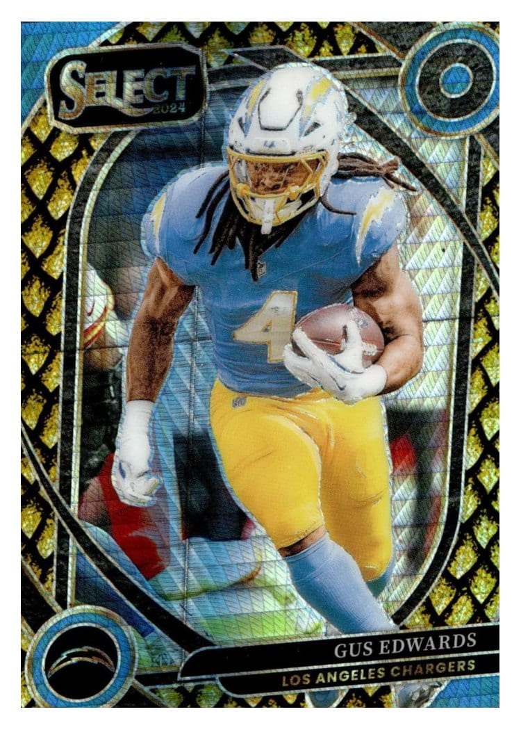 2024 Panini Select Base Set Gus Edwards #258 card