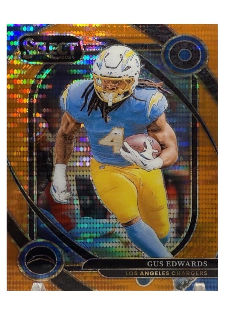 2024 Panini Select Base Set Gus Edwards #258 card