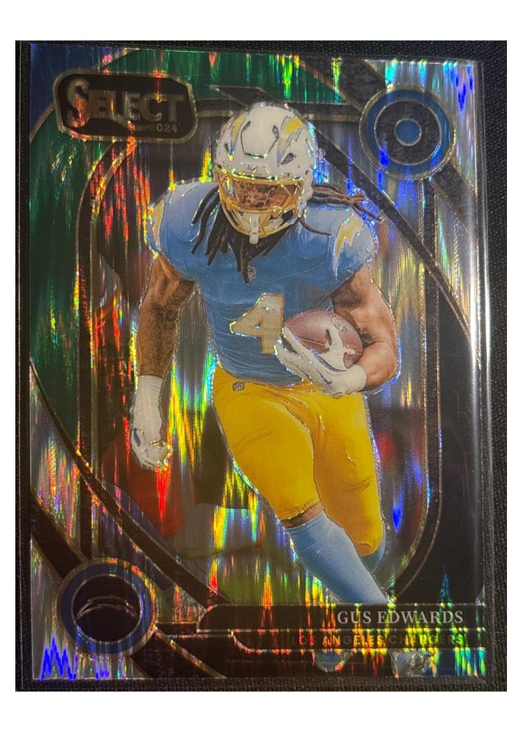2024 Panini Select Base Set Gus Edwards #258 card