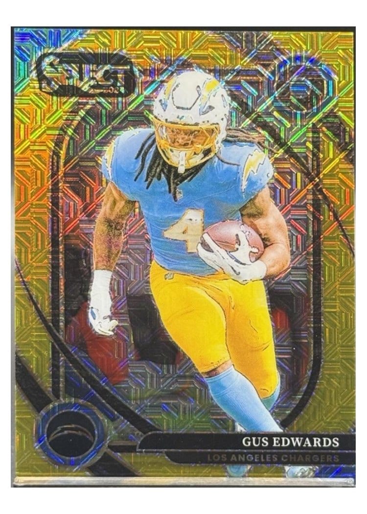 2024 Panini Select Base Set Gus Edwards #258 card