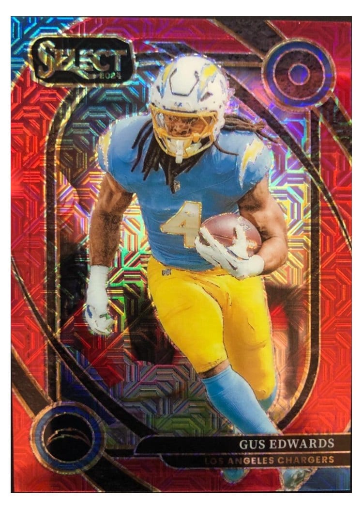 2024 Panini Select Base Set Gus Edwards #258 card