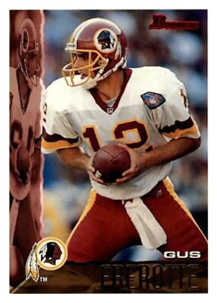 1995 Bowman Gus Frerotte #38 card