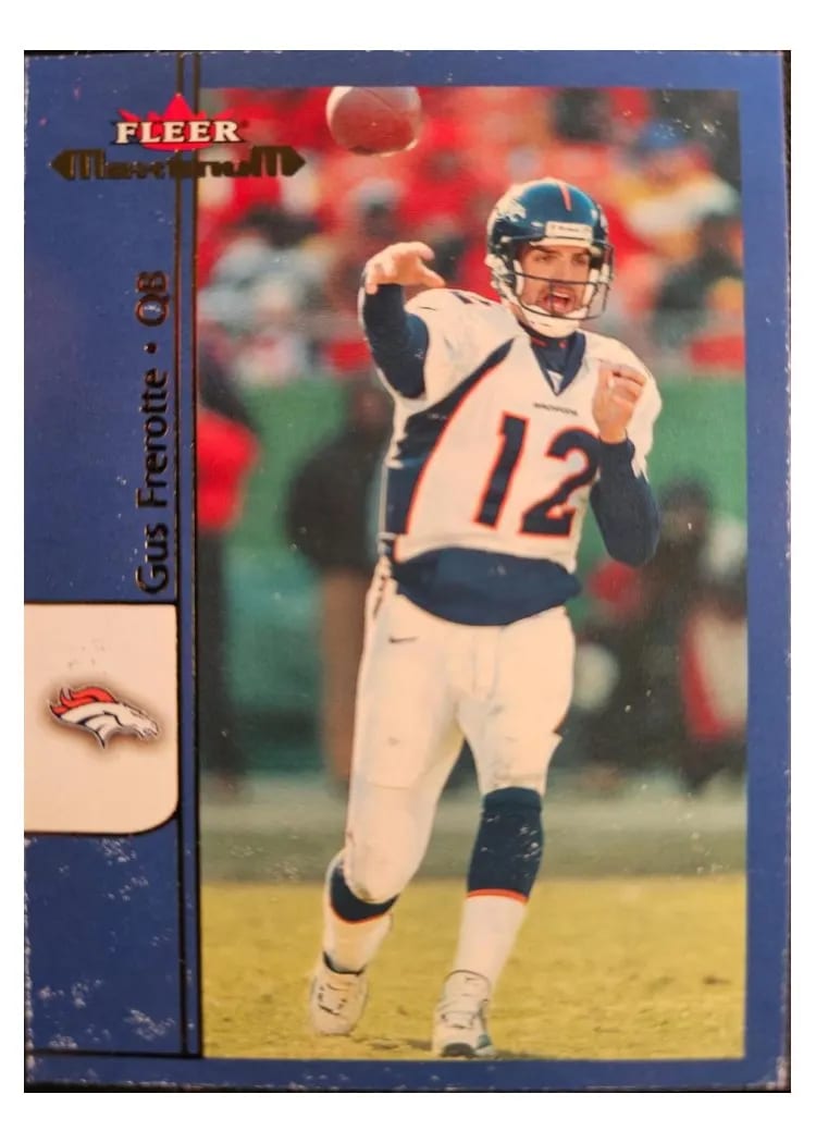 2002 Fleer Maximum Gus Frerotte #40 card