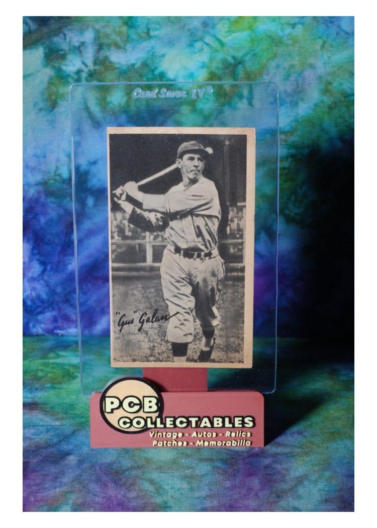 1936 Goudey Premiums Gus Galan card