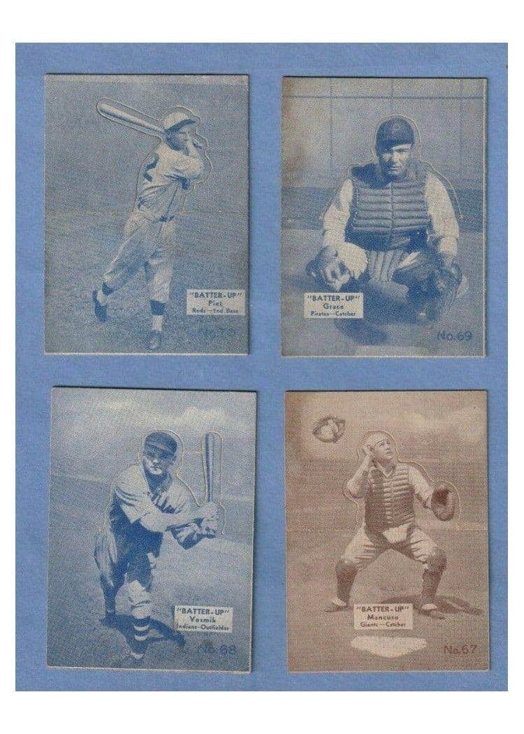 1934 Batter Up Gus Mancuso #67 card