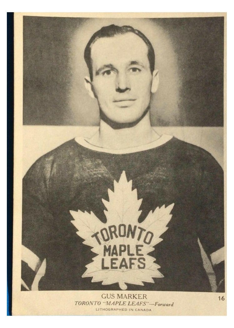 1939 O-Pee-Chee V301-1 Gus Marker #16 card