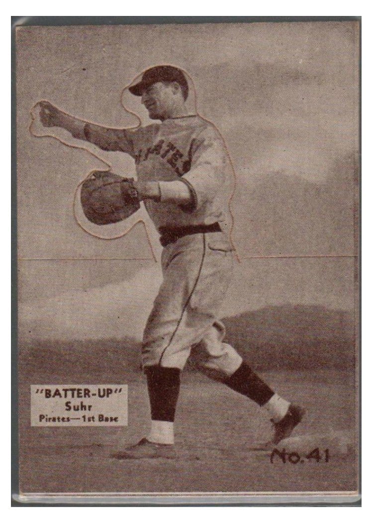 1934 Batter Up Gus Suhr #41 card