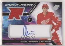 2020-21 SPx Rookie Autograph Jersey Gustav Lindstrom #GL card