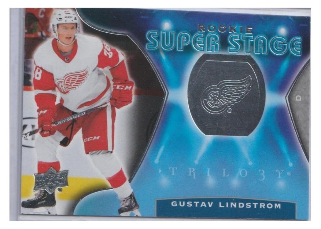 2020-21 Upper Deck Trilogy Rookie Super Stage Gustav Lindstrom #RSS-10 card