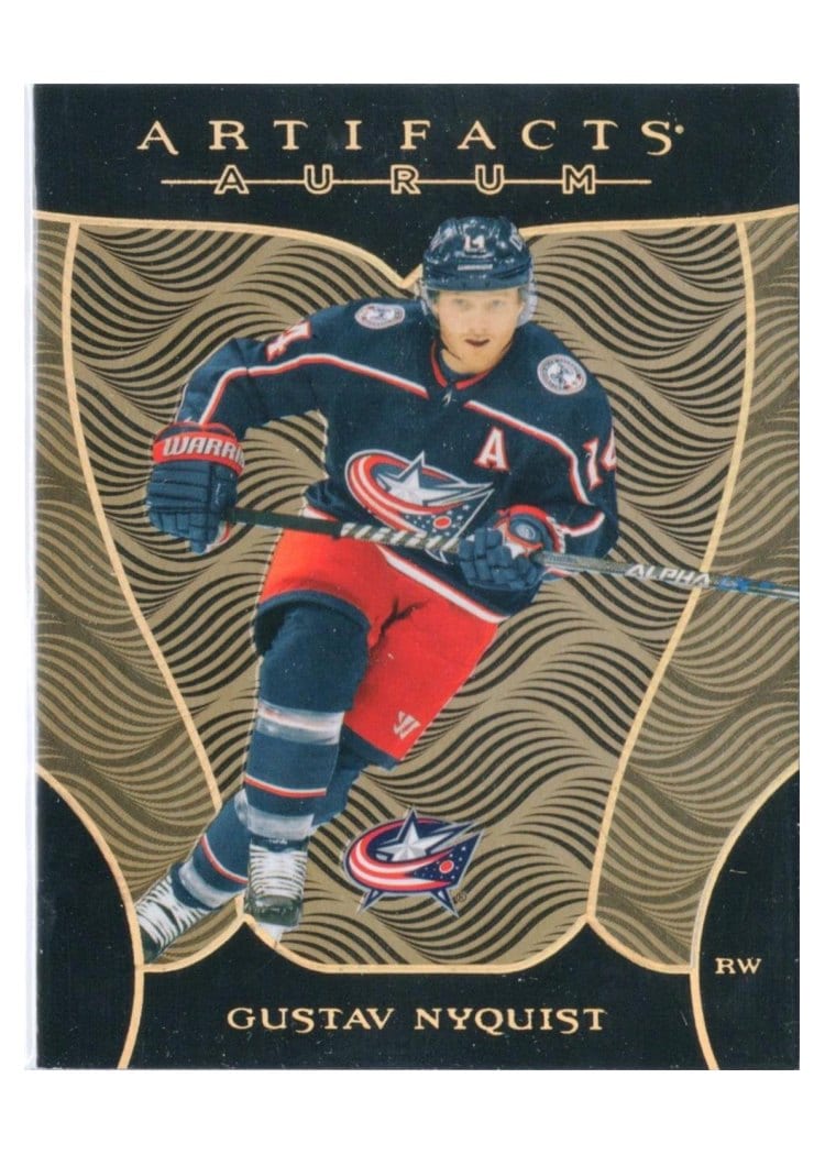 2022-23 Upper Deck Artifacts Aurum Gustav Nyquist #A-GN card