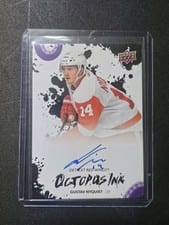 2025-26 Upper Deck Detroit Red Wings Centennial Octopus Ink Gustav Nyquist #OI-GN card