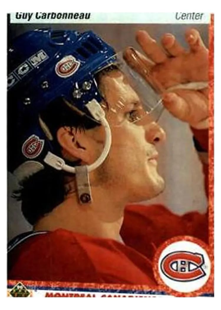 1990 Upper Deck Guy Carbonneau #188 card