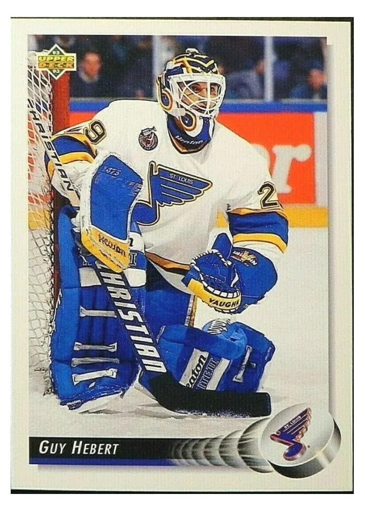 1992 Upper Deck Guy Hebert #501 card