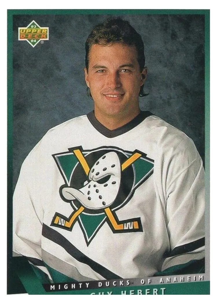1993 Upper Deck Guy Hebert #1 card