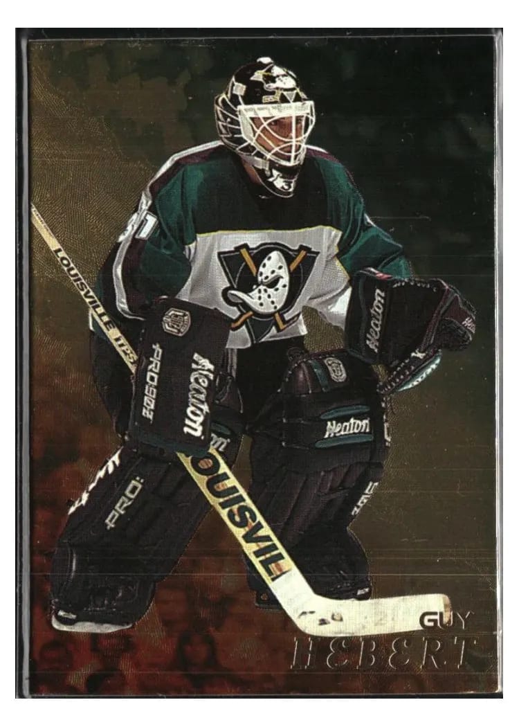 1998 Be a Player Guy Hebert #4 card