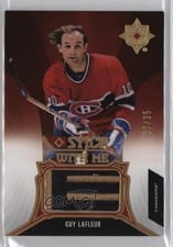 2021-22 Upper Deck Ultimate Collection Stick With Me Guy Lafleur #SWM-GL