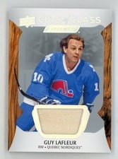 2024-25 Upper Deck Engrained Icons Cuts of Class Relics Guy Lafleur #CC-GL