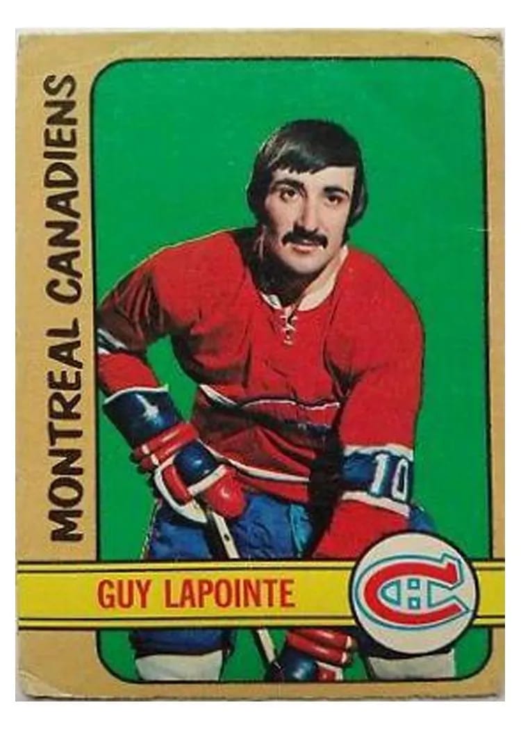1972 O-Pee-Chee Guy Lapointe #86 card