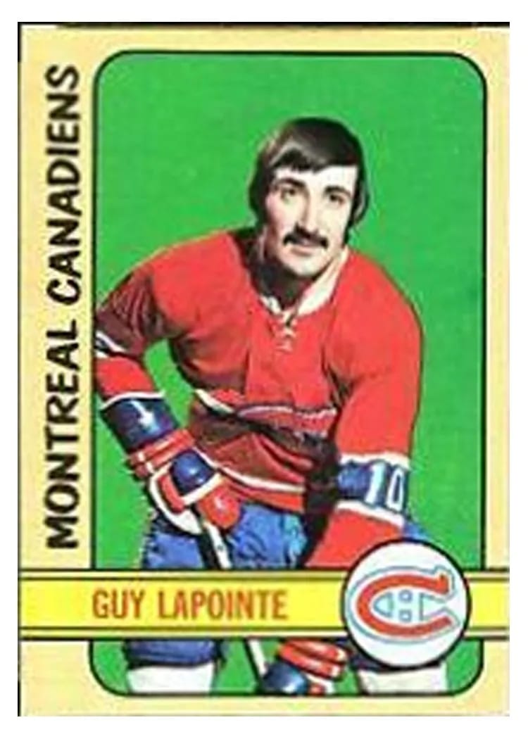 1972 Topps Guy Lapointe #57 card