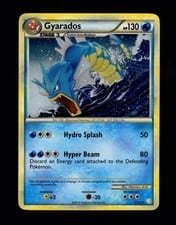 2010 HeartGold & SoulSilver Gyarados #123 card