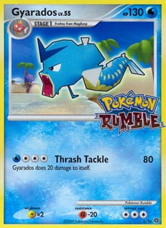 2009 Pokémon Rumble Gyarados #6 card