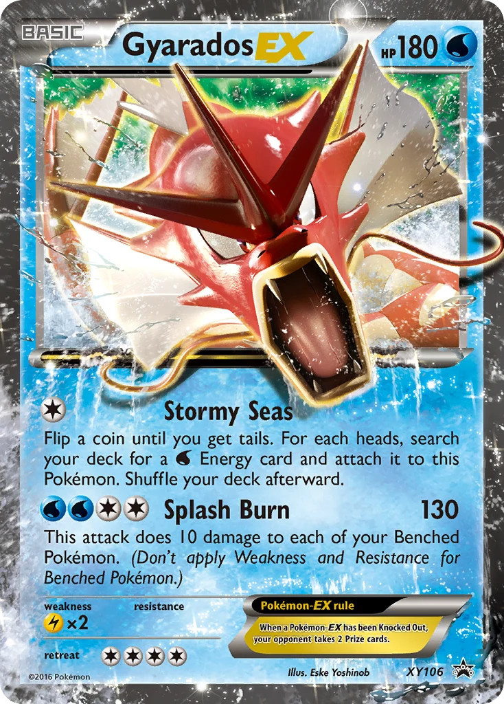 Gyarados XY Black Star Promos card