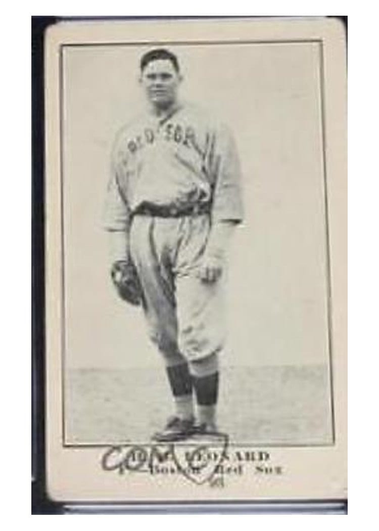 1917 Collins McCarthy H. B. Leonard #98 card