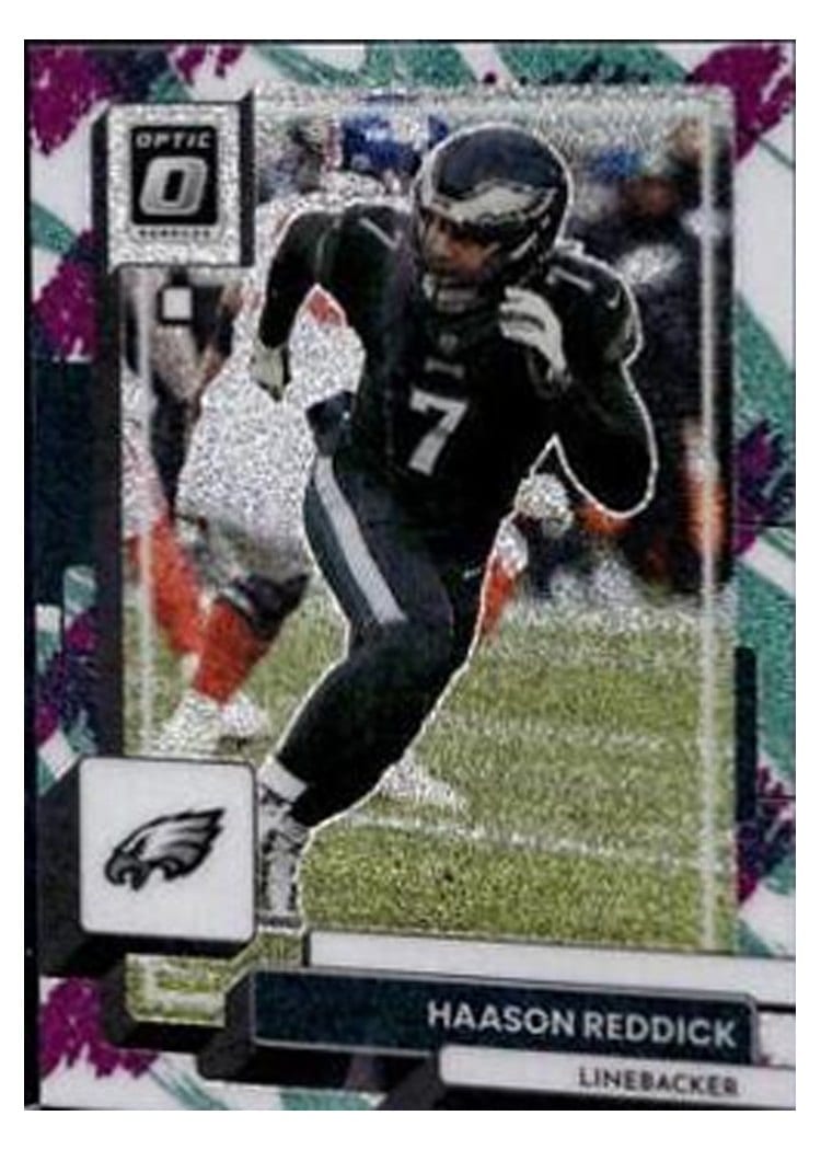 2022 Donruss Optic Base Set Haason Reddick #7 card