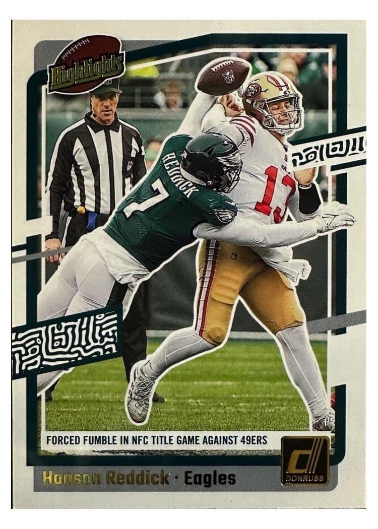 2023 Donruss Highlights Haason Reddick #H-HR card