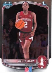 2025-26 Bowman Chrome Prospects Hailee Swain #BCP-38 card