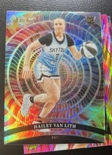 2025 Panini Select WNBA Color Wheel Hailey Van Lith #8 card