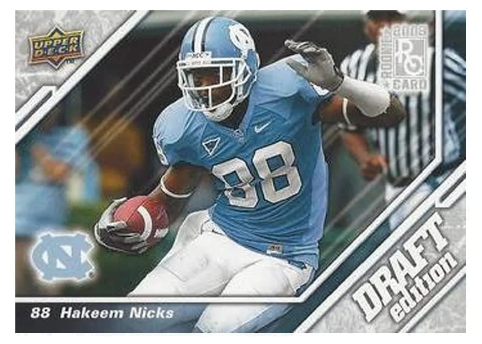 2009 Upper Deck Draft Edition Hakeem Nicks #149 card