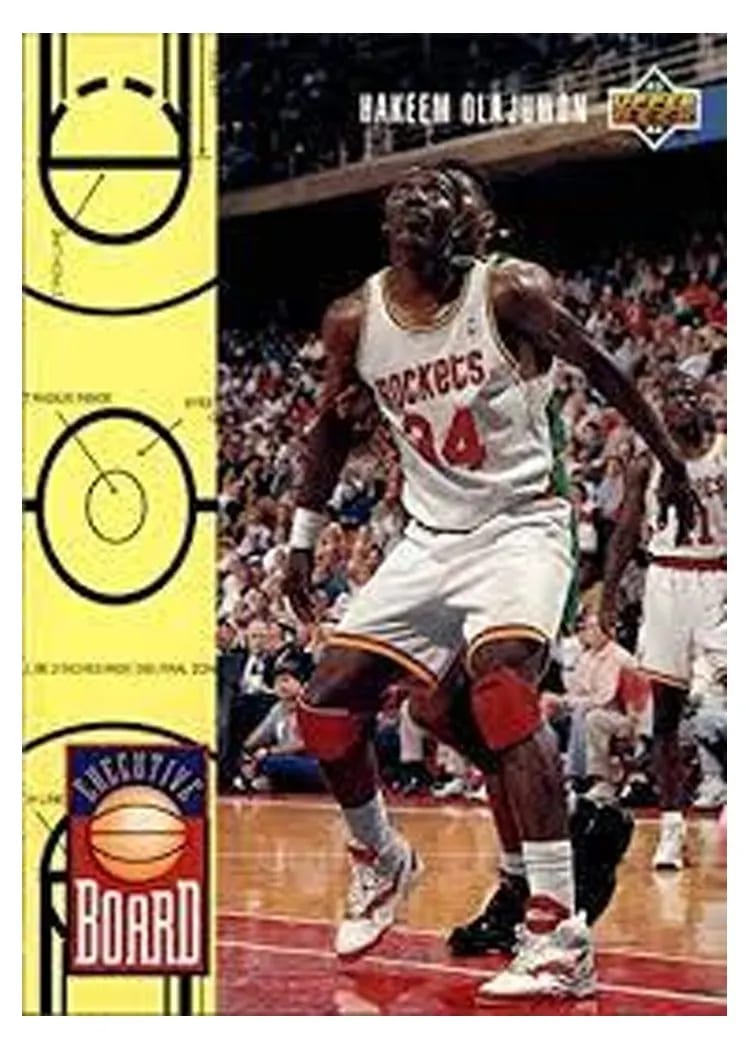 1993 Upper Deck Hakeem Olajuwon #425 card