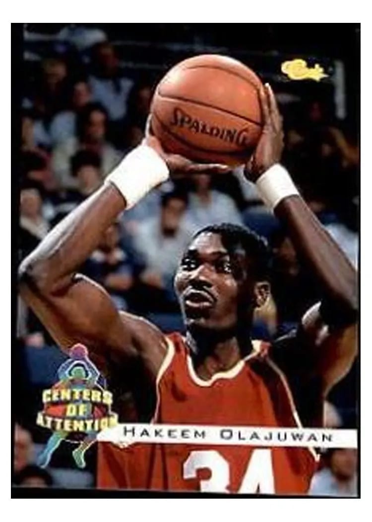 1994 Classic Draft Hakeem Olajuwon #70 card
