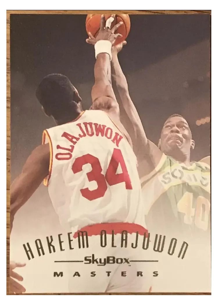 1994 E Motion Hakeem Olajuwon #116 card