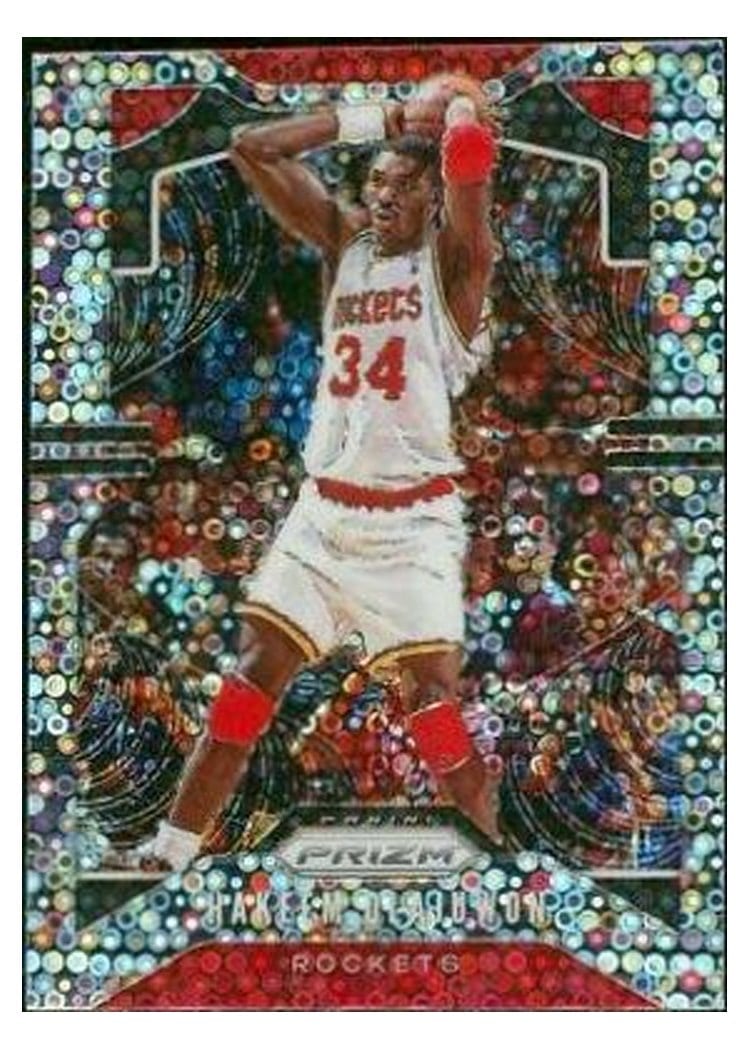 2019-20 Panini Prizm Base Set Hakeem Olajuwon #4 card