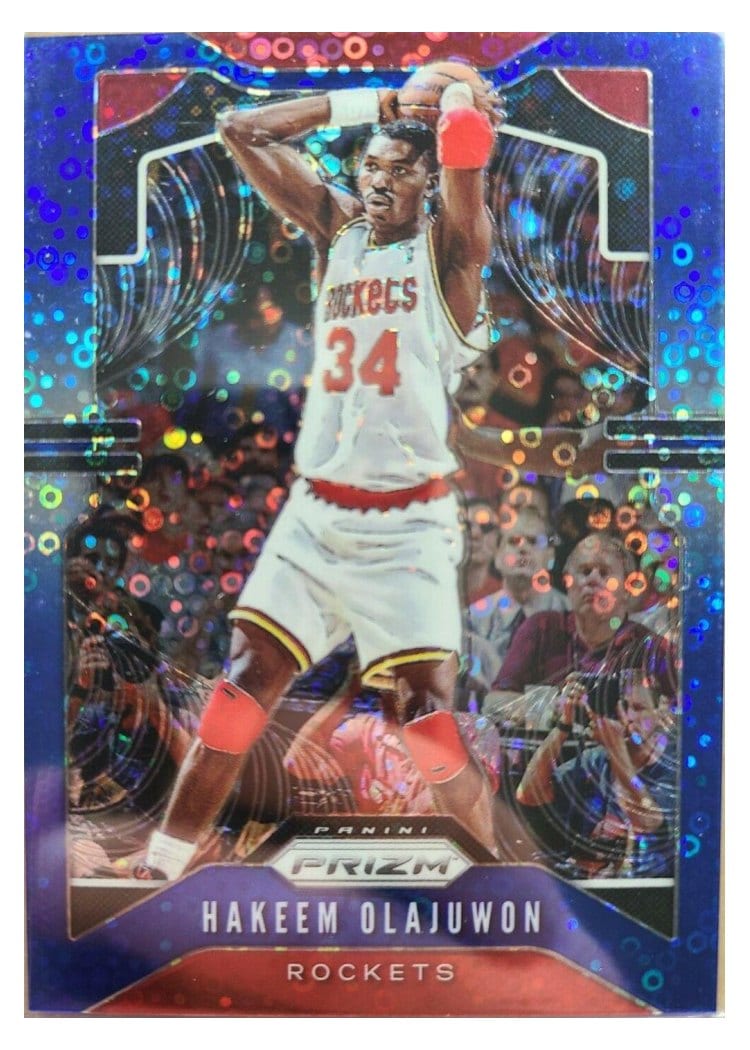 2019-20 Panini Prizm Base Set Hakeem Olajuwon #4 card