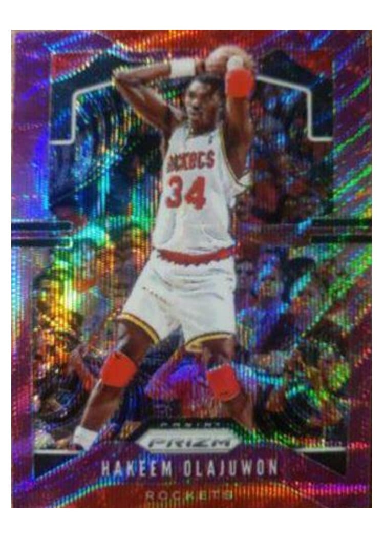 2019-20 Panini Prizm Base Set Hakeem Olajuwon #4 card
